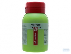 Talens Art Creation acrylverf flacon van 750 ml, geelgroen