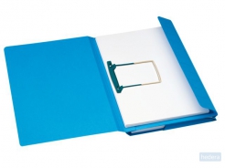 Combimap Secolor folio 1 klep 270gr blauw