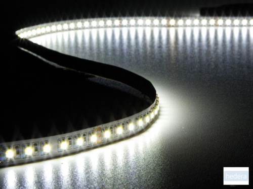 FLEXIBLE LED STRIP - COLD 6500K AND WARM WHITE 3500K - 600 LEDs - 5m - 24V