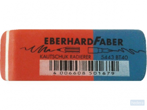 Gum Eberhard Faber EF-585443 potlood/inkt rood/blauw