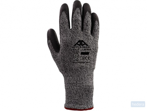 Handschoen ActiveGear snijbestendig grijs 7/S