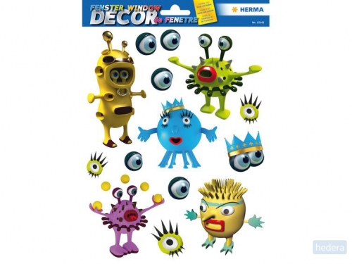 Herma 15242 Venster deco monsters & co.