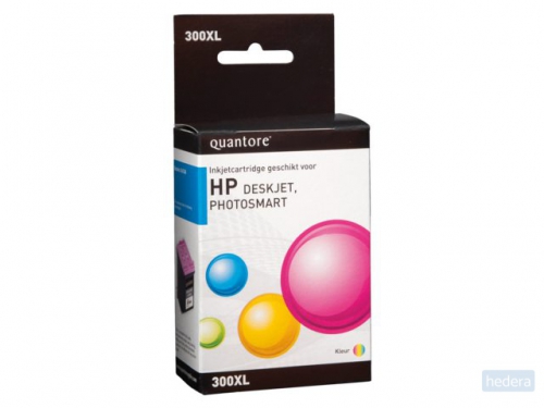 Inktcartridge Quantore alternatief tbv HP CC644EE 300XL kleur