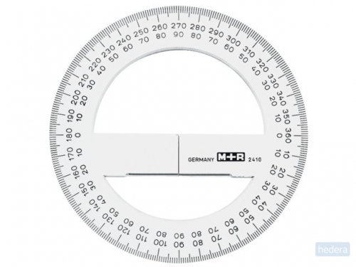 Kompasroos M R 2415 150mm polystyrol transparant