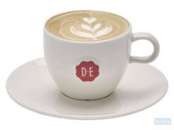 Kopje Douwe Egberts Cappuccino 180ml wit