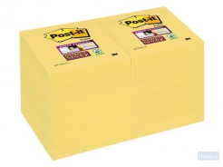 Memoblok 3M Post-it 622-SSY Super Sticky 51x51mm geel