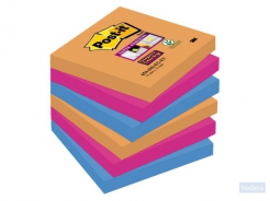 Memoblok 3M Post-it 654-SSEG Super Sticky 76x76mm Bangkok