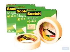 Plakband Scotch Magic 810 12mmx33m onzichtbaar mat