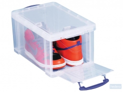 Really Useful Box opbergdoos 14 liter met opening transparant