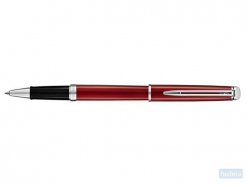 Waterman roller HÃ©misphÃ¨re Red Comet met palladium detail