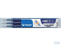 Pilot vulling voor Frixion Ball en Frixion ball clicker zwart-blauw, doosje met 3 stuks