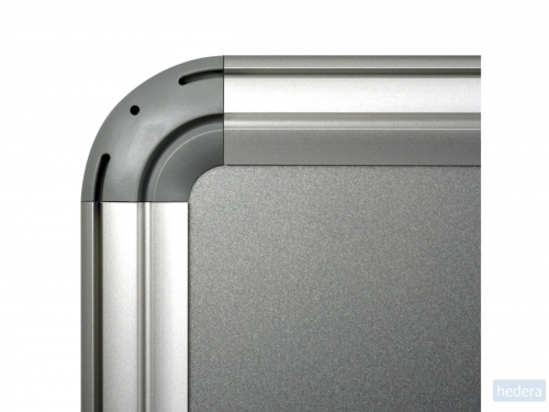 Silverboard DeLuxe Design profiel 16mm, metallic silver