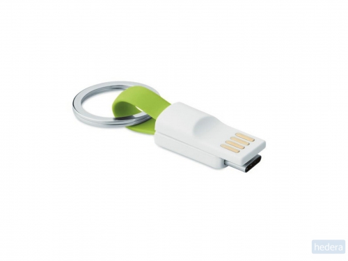 Sleutelhanger USB type C Mini c, limoen