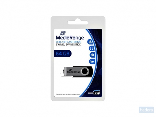 MediaRange USB flash drive, 64GB