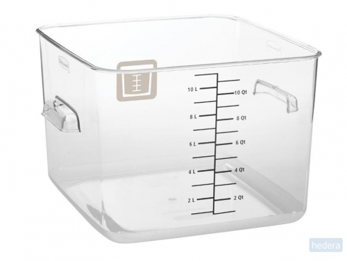 Vierkante container 11,4 liter, Rubbermaid