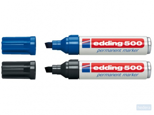 edding 500 permanent marker blauw